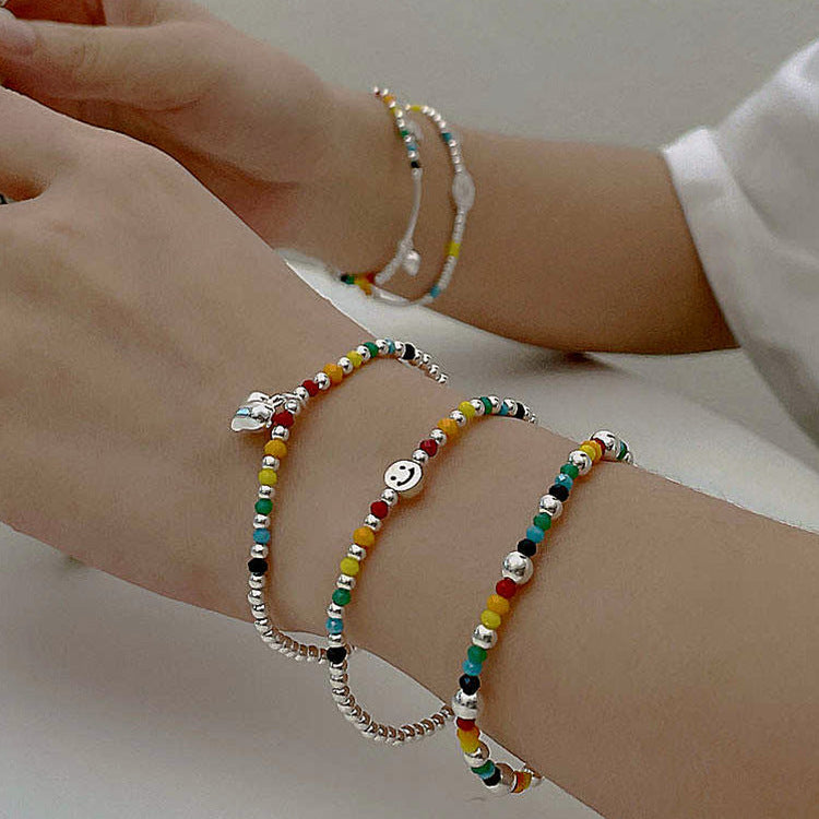 Smiling Cloud Rainbow Bracelet
