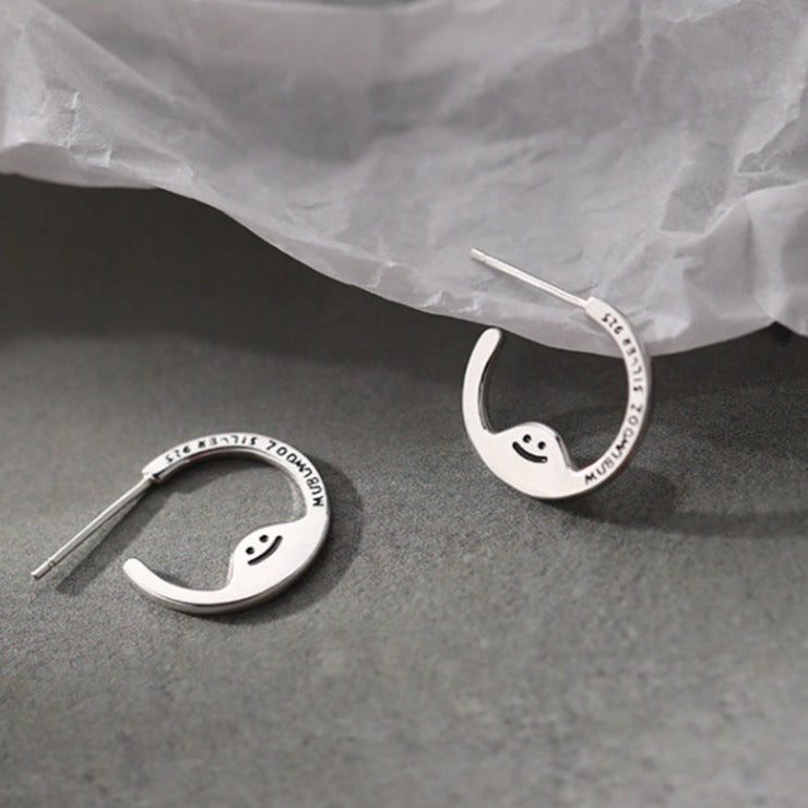 Mini Smile Earrings