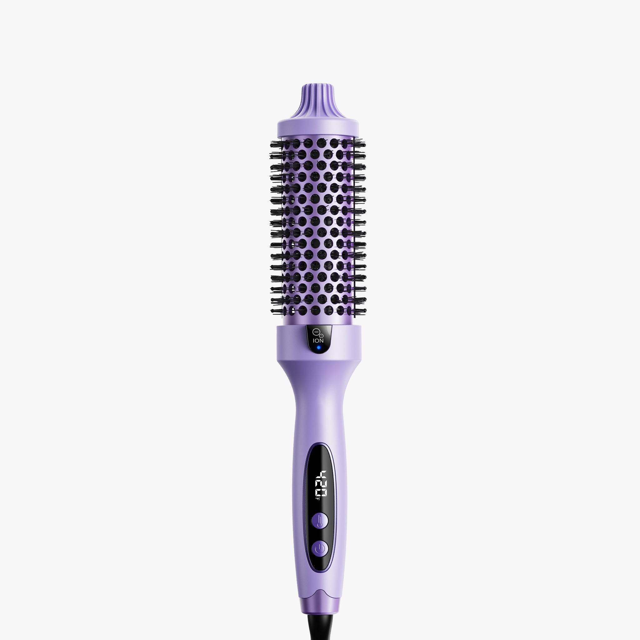Thorntons vip beauty Thermal Blowout Brush – 1.5″ Ceramic Tourmaline Barrel, 5‑Heat Settings, Dual Voltage, Ionic Frizz Control