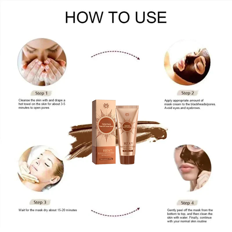 HZA Herbal Spots Peel-Off Facial Mask