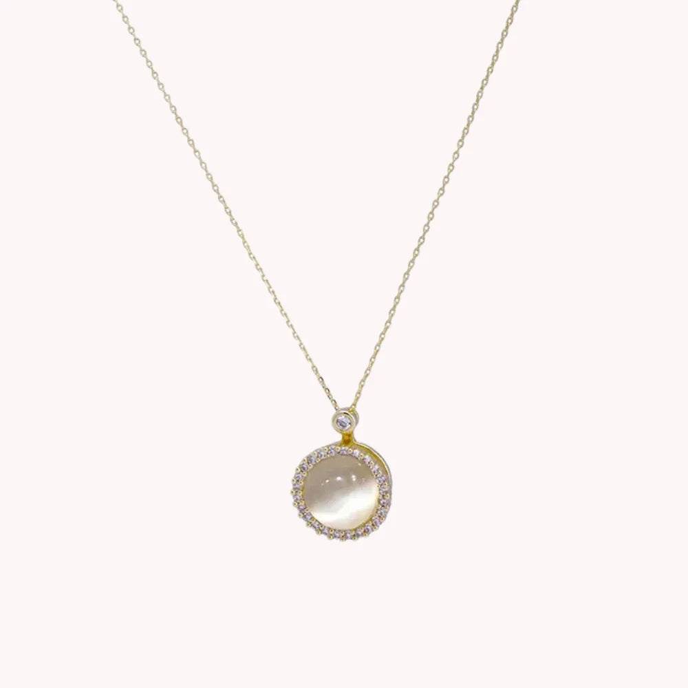 Adjustable Cat Eye Stone Anxiety Necklace