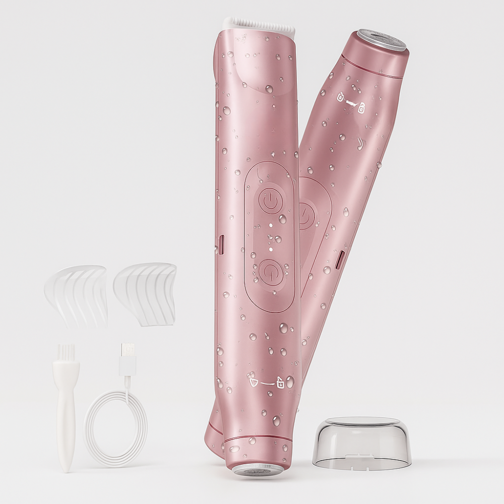 Electric Razors Women Rechargeable Waterproof Hair Trimmer