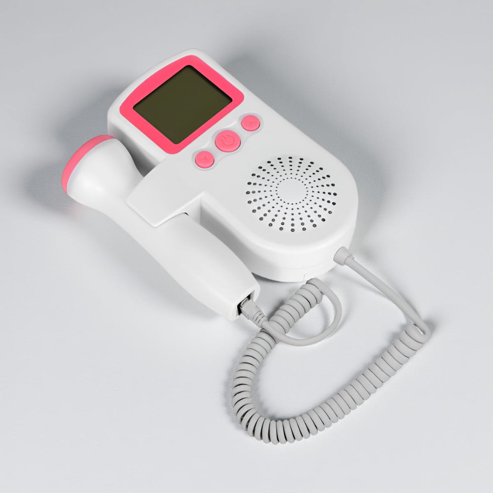 Fetal Doppler Heart Rate Monitor Portable Baby Listening Device