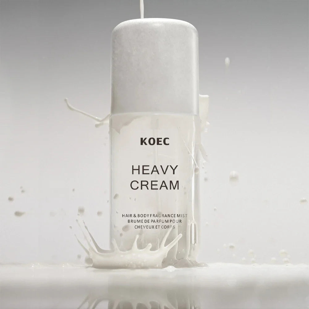 Heavy Cream Scented Perfume Body Mist for Men and Women - Long-Lasting Fresh Fragrance Spray - Luxury Deodorizing Body Mist - 50ml