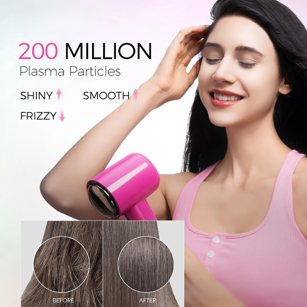 Hair Dryer Ionic Professional High Speed Lightweight Styling Tool