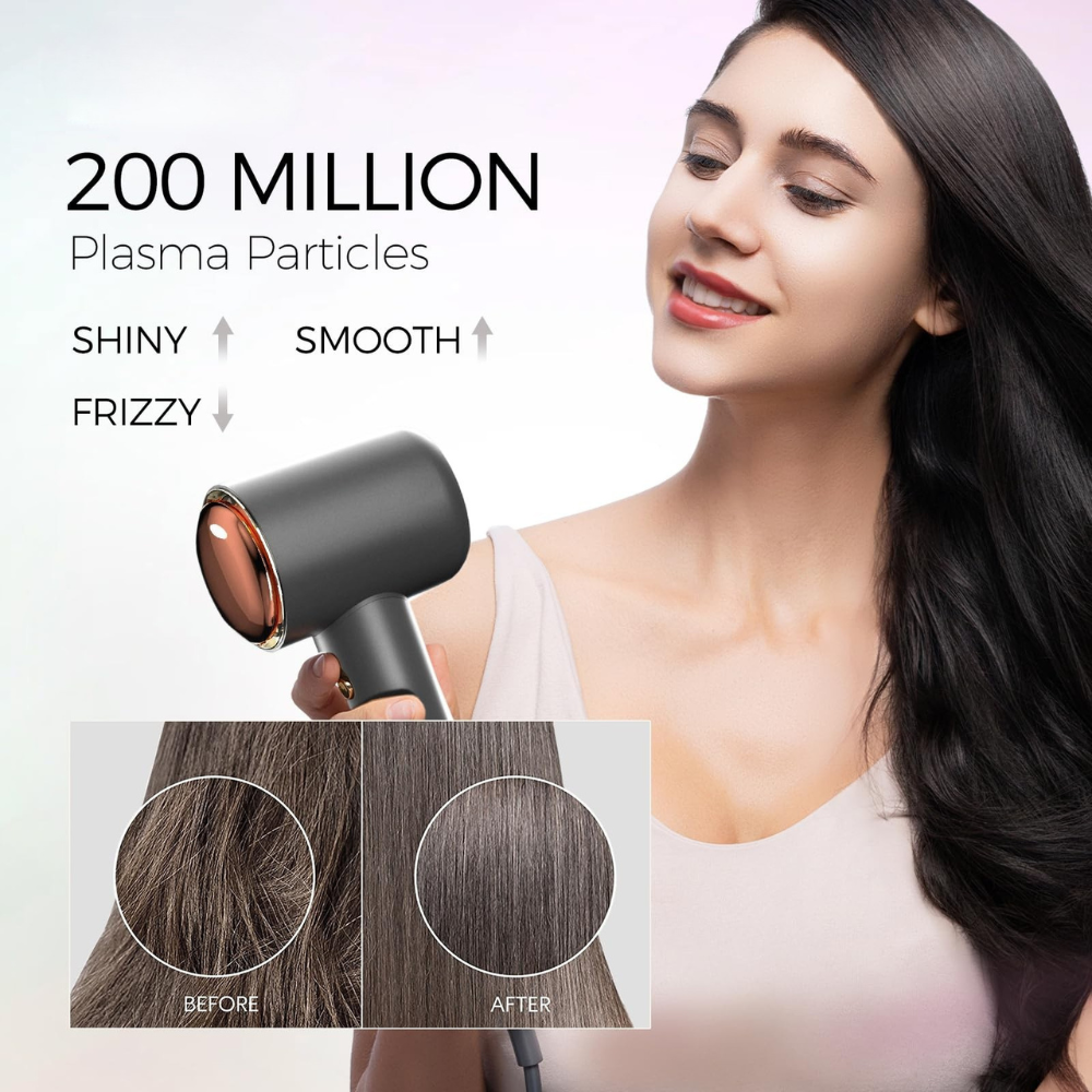 Hair Dryer Ionic Professional High Speed Lightweight Styling Tool