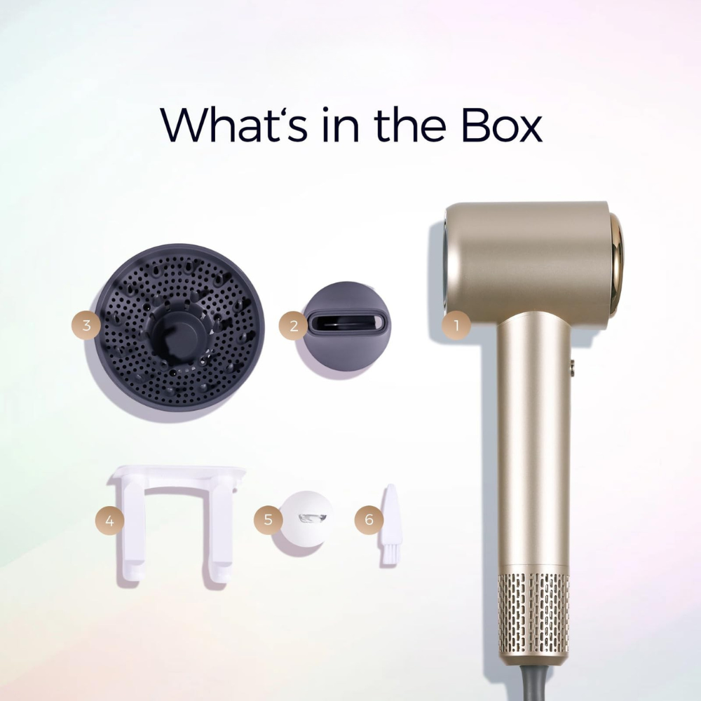 Hair Dryer Ionic Professional High Speed Lightweight Styling Tool