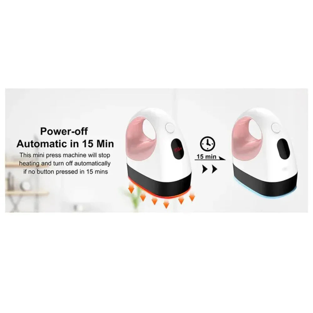Heat Press Mini Portable Handheld Iron Machine