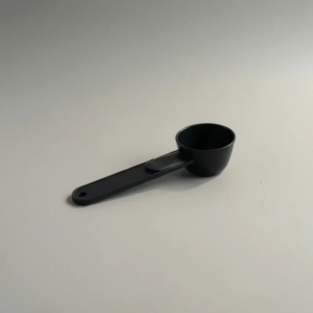 Powder Scoop Funnel Sliding Plastic Measuring Tool