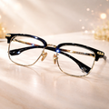 Reading Glasses Classic Square Frame Vision Support
