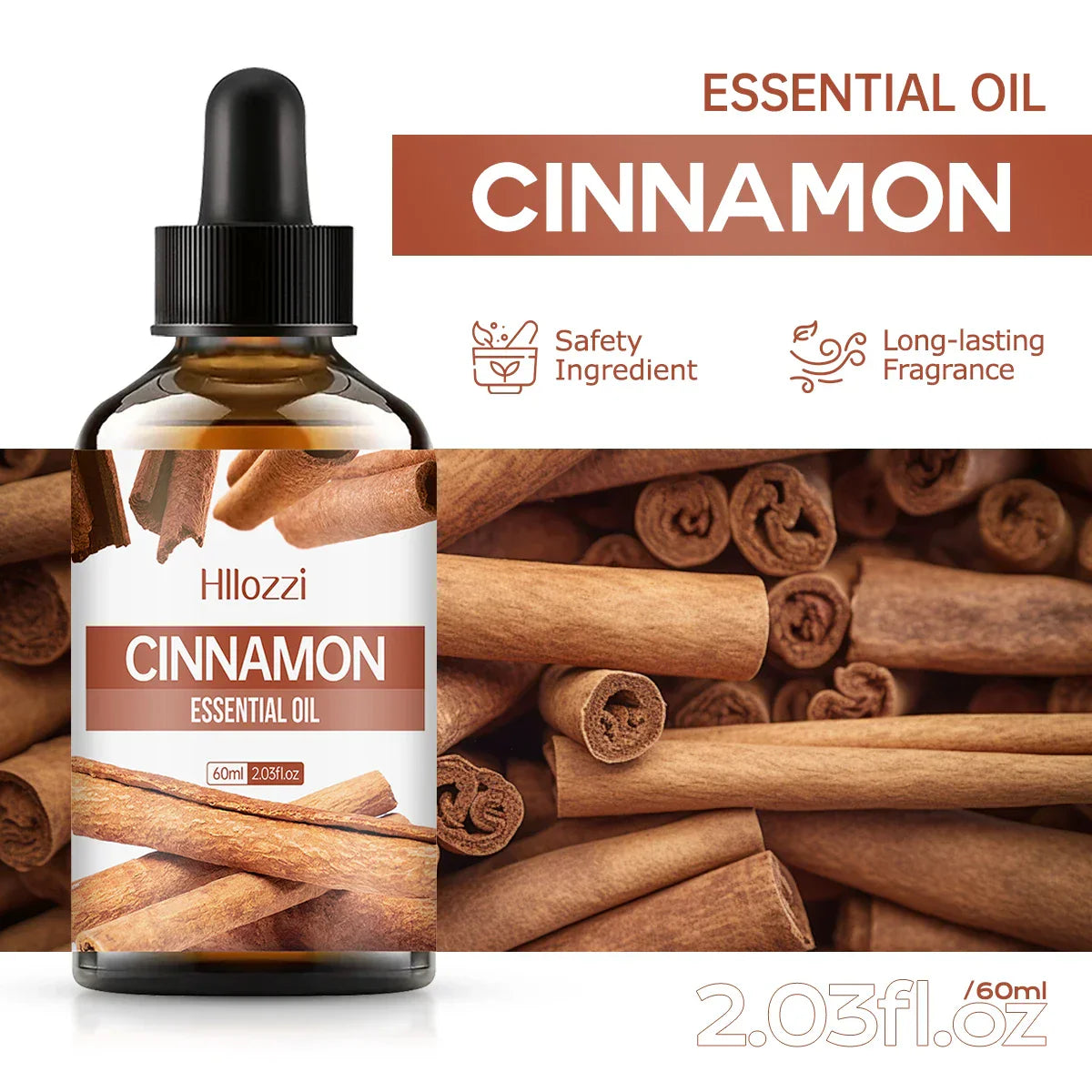 Thorntons vip beauty™ Cinnamon Essential Oil – 100% Pure Plant Oil for Aromatherapy, Diffusers, Humidifiers & Relaxation