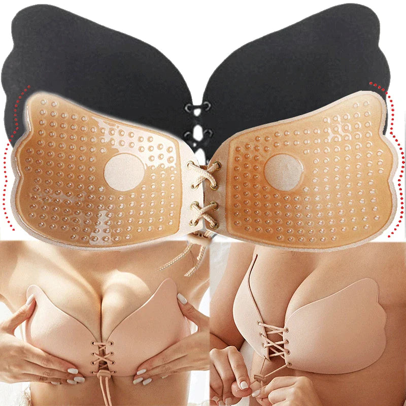 SlyLift® Invisible Strapless Push Up Bras