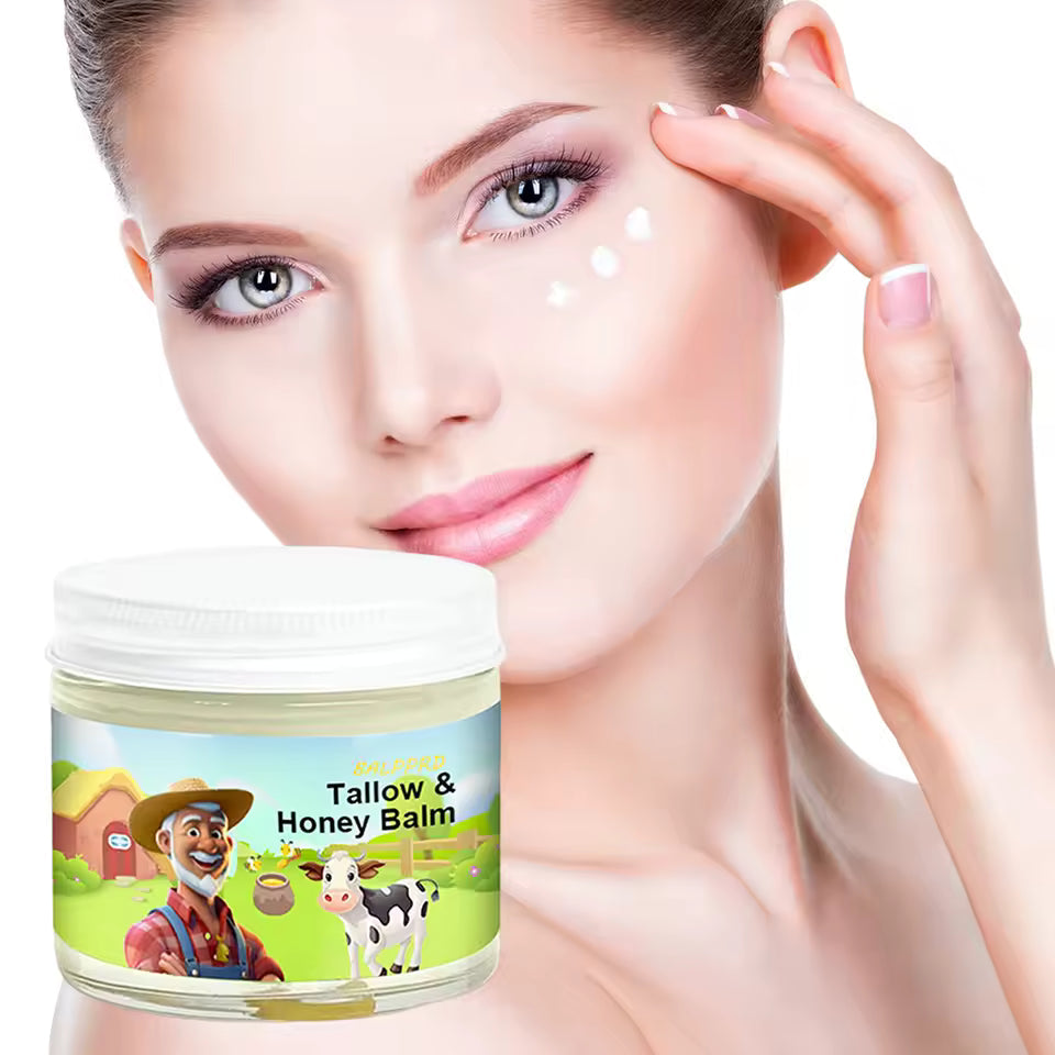 Tallow Honey Balm – All-Natural Moisturizer for Babies, Kids & Adults | Family-Safe Skin Balm