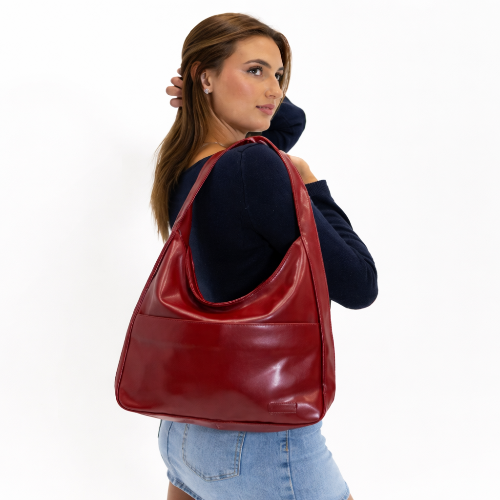 Shoulder Bag Minimalist Soft Finish Slouchy Everyday Carry