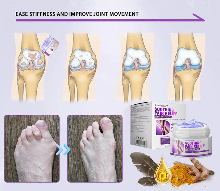 Paineasexy Turmeric and Emu Oil Arthritis Pain Relief Massage Gel