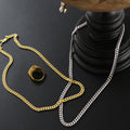 My Man - On My Face - Cuban Chain Link Necklace