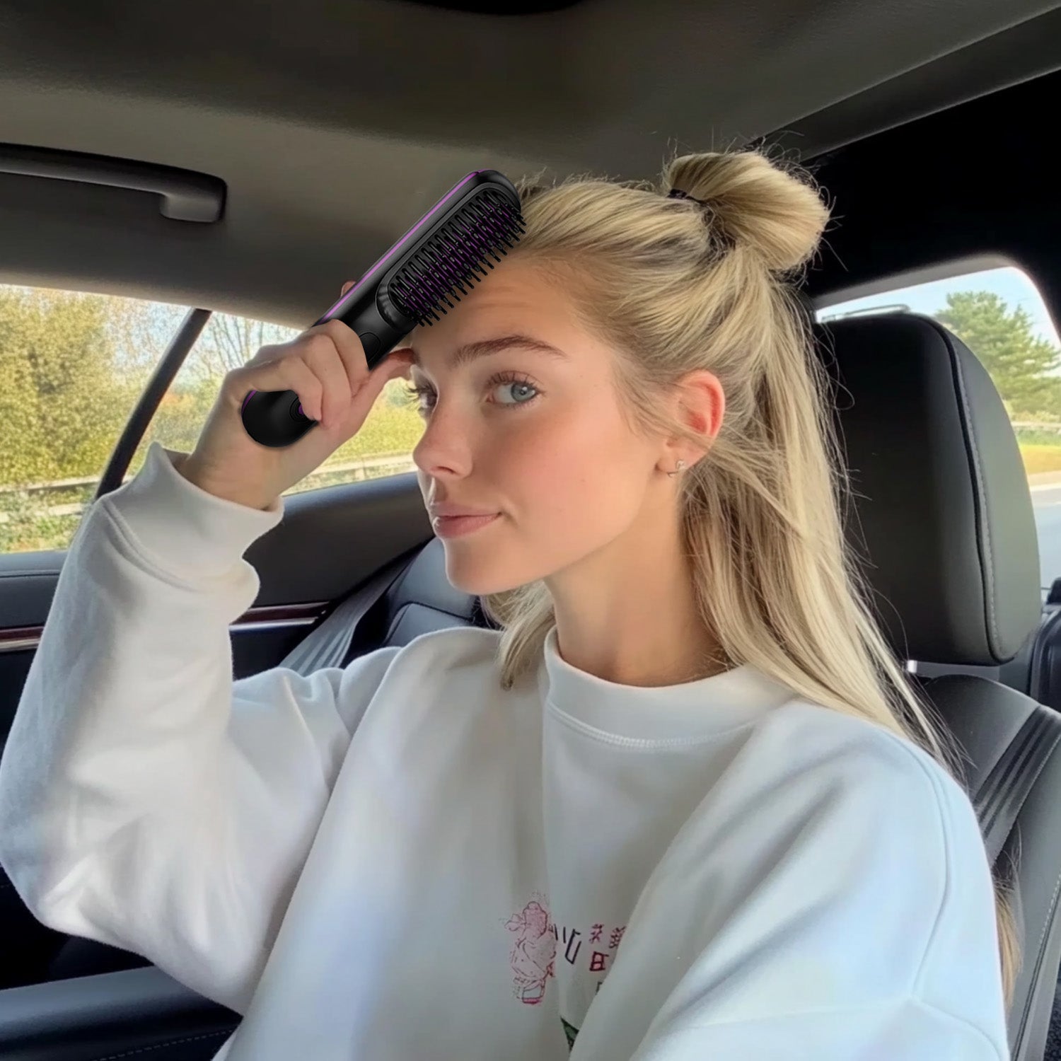 Hair Straightening Comb – Quick, Gentle Hair Smoothing