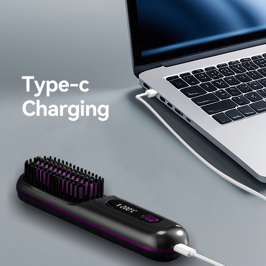 Hair Straightening Comb – Quick, Gentle Hair Smoothing