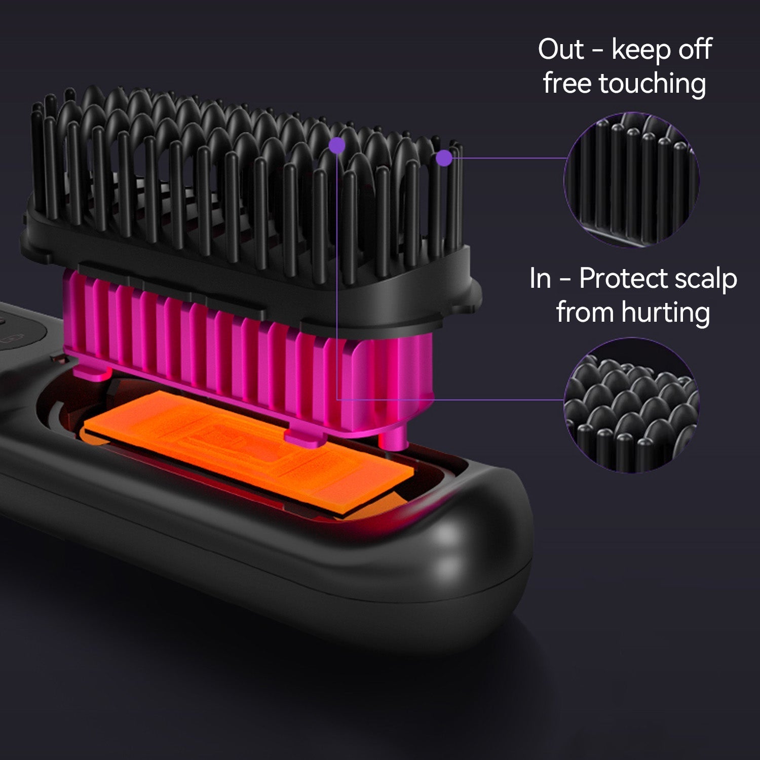 Hair Straightener Comb
