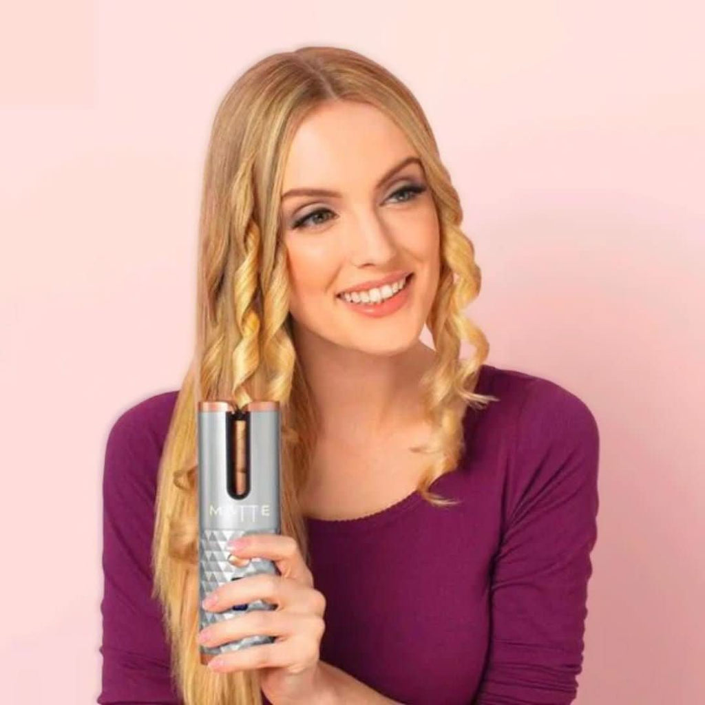 CURLMASTER – Wireless Automatic Curling Iron for Effortless Curls Anywhere
