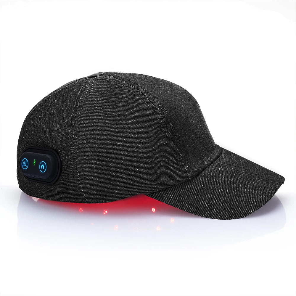 HAIRNOVA SCALPCALM – Infrared LED Hair Growth Cap with Red Light Therapy