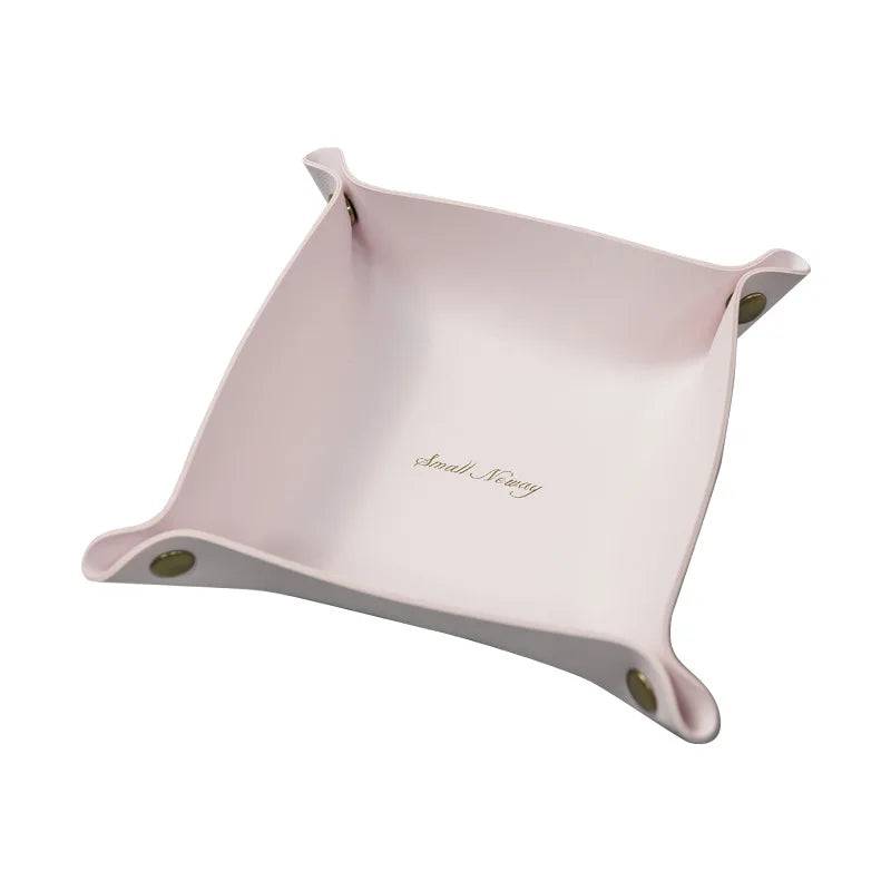 Nordic Leather Storage Tray - Stylish Desk and Home Organiser