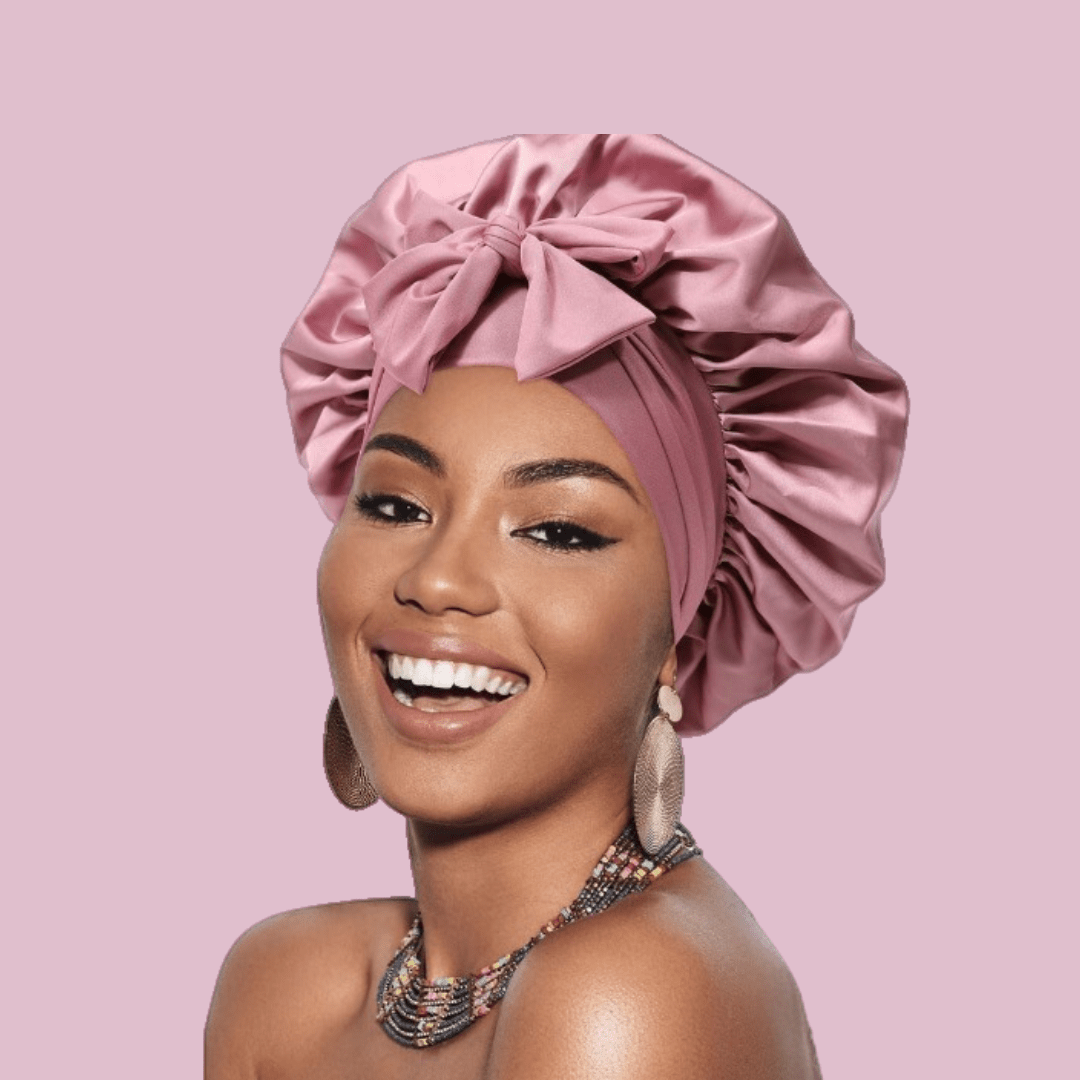 Numoya Silq Bonnet - Nº04 Rose Blush