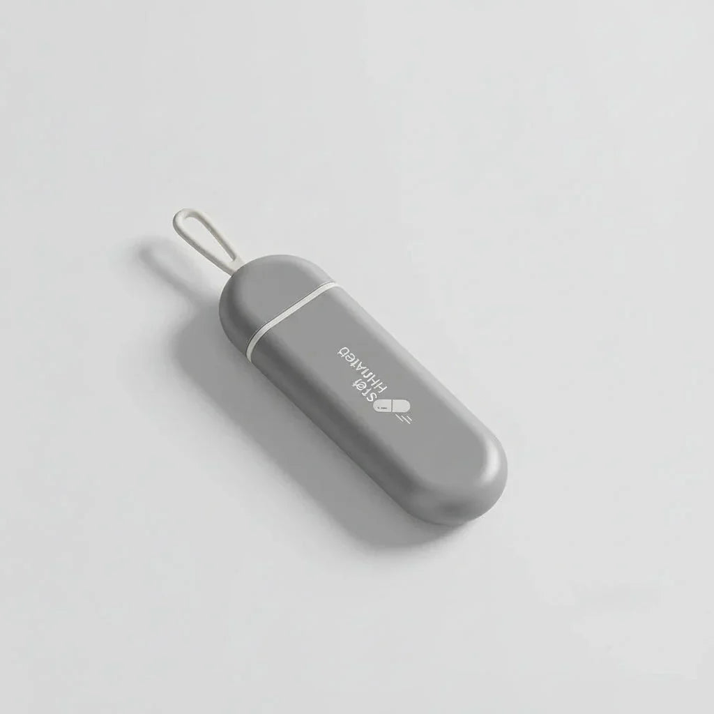 PILLTRIP – Travel Container Case Pill Box with Compact Size