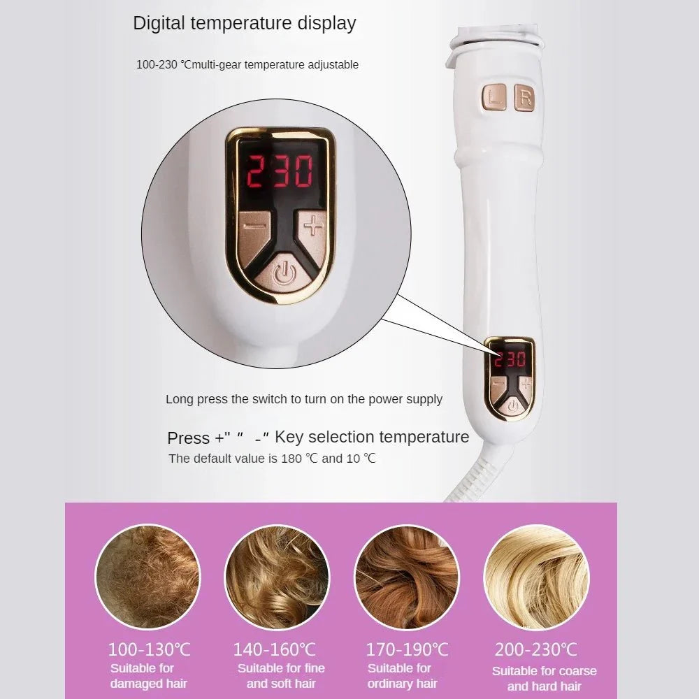 QuickCurl – Cordless Curling Styler for Perfect Curls in 8 Seconds