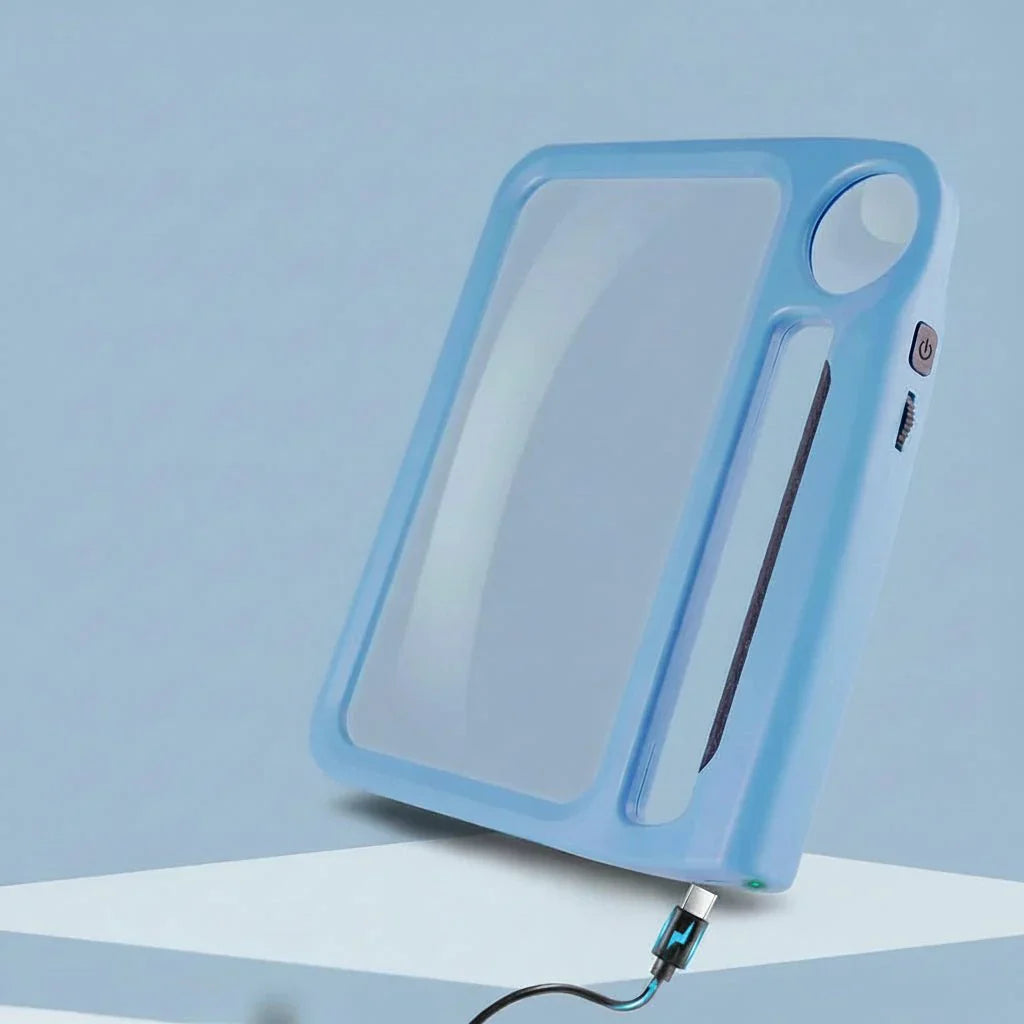 READMASTER – Rechargeable Handheld Reading Magnifier with 5X & 10X Zoom