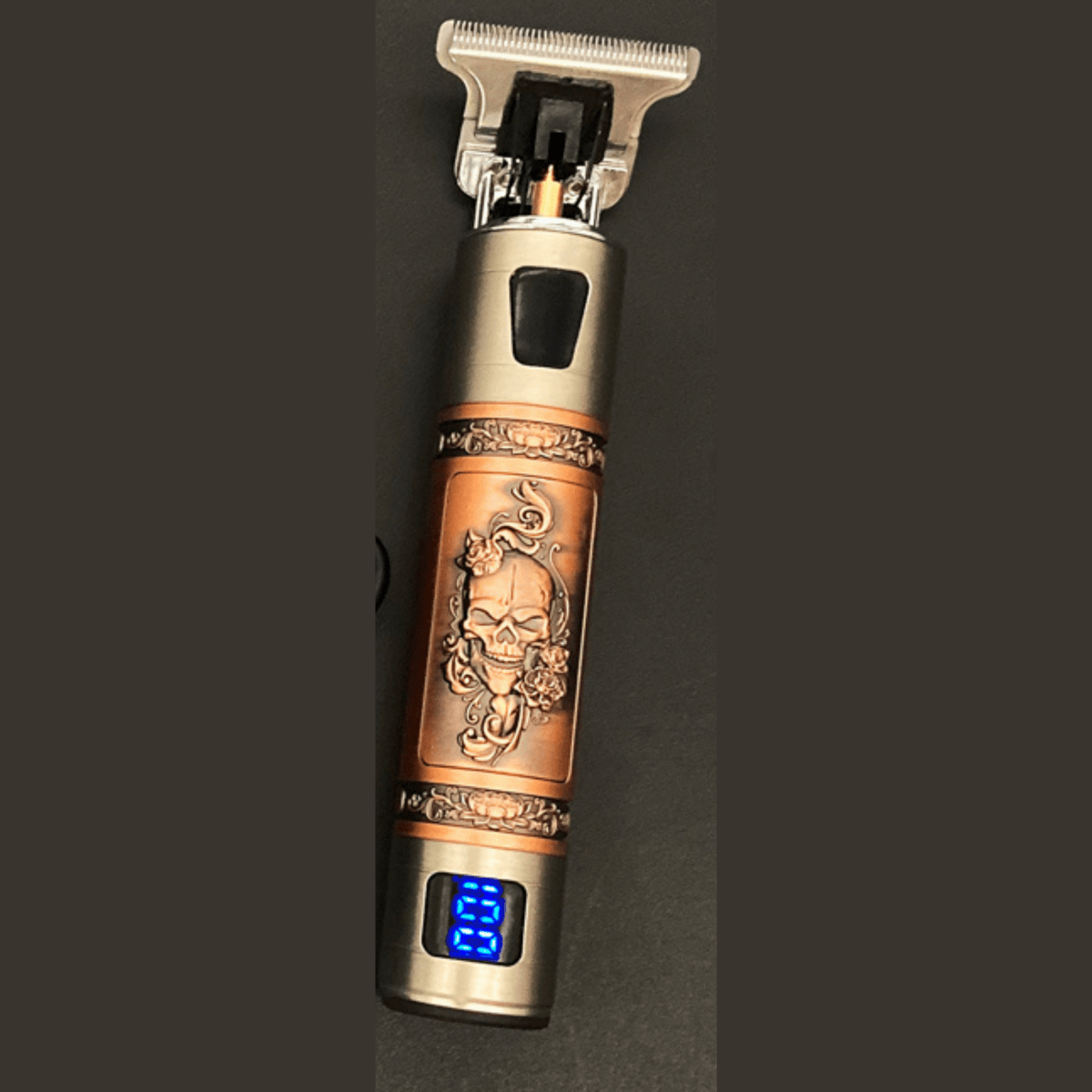 SKULLTRIM – Vintage Rechargeable Beard Trimmer for Precise Results