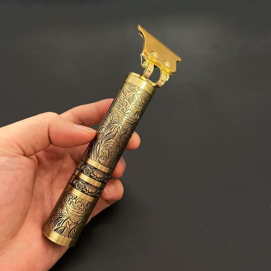 SKULLTRIM – Vintage Rechargeable Beard Trimmer for Precise Results