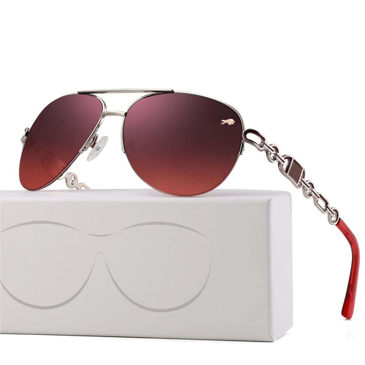 SOLVINA – Women’s Polarized Sunglasses with UV400 Protection
