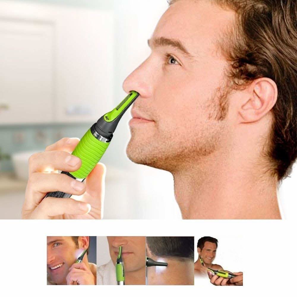 Trimmaster S – Precise Nose & Ear Trimmer with LED Light for Gentle Grooming