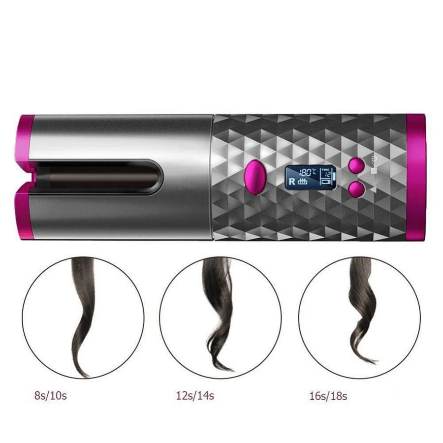 Wireless Hair Styler – Portable Curling Tool for Long-Lasting Curls